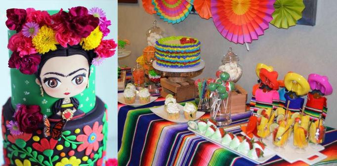 Mexicaanse candybar, Snoeptafel met de thema Mexico