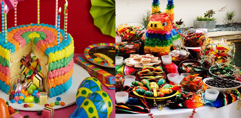 Mexicaanse candybar, Snoeptafel met de thema Mexico